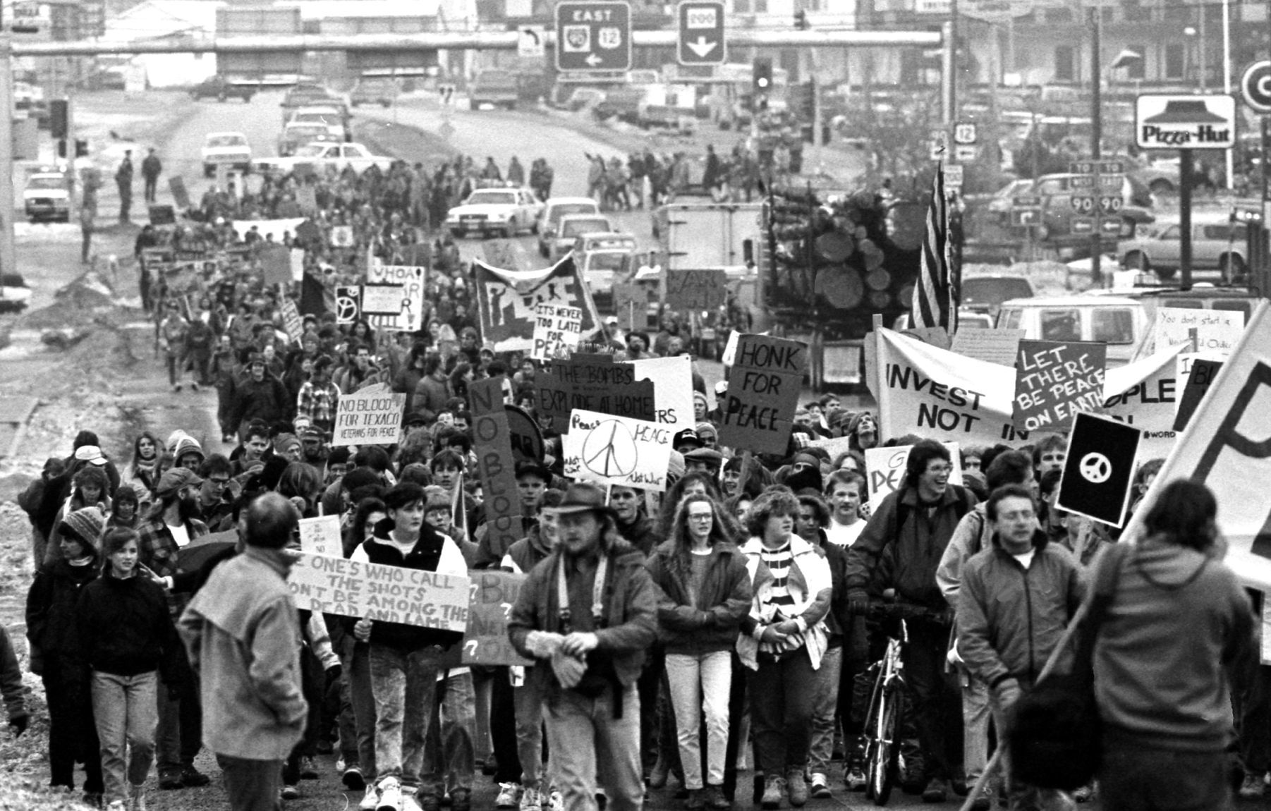 1991 Gulf War protest